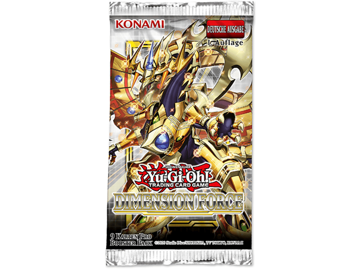 Bild 1 von KONAMI DIGITAL ENTERTAINM. YGO DIMENSION FORCE BOOSTER Sammelkarten