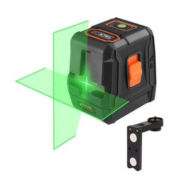 Bild 1 von TACKLIFE SC-L07G, Linienlaser, 30 m grüner Kreuzlinienlaser, 110° unabhängiger heller Laser, IP54 wasserdicht, selbstnivellierend, 360°