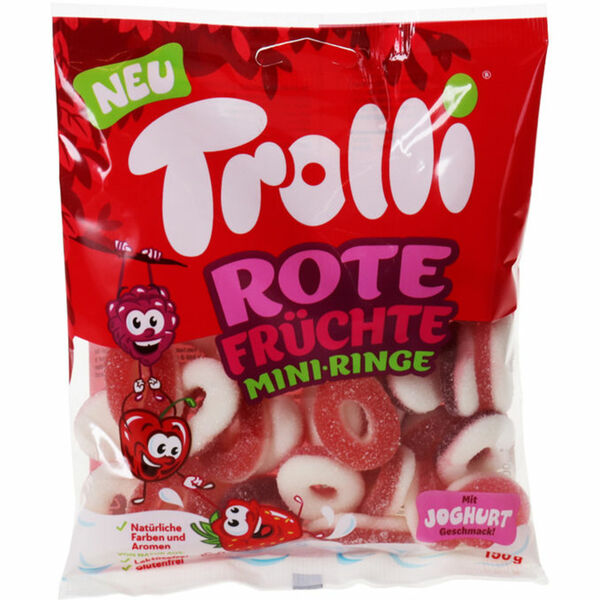 Bild 1 von Trolli Rote Früchte Mini-Ringe
