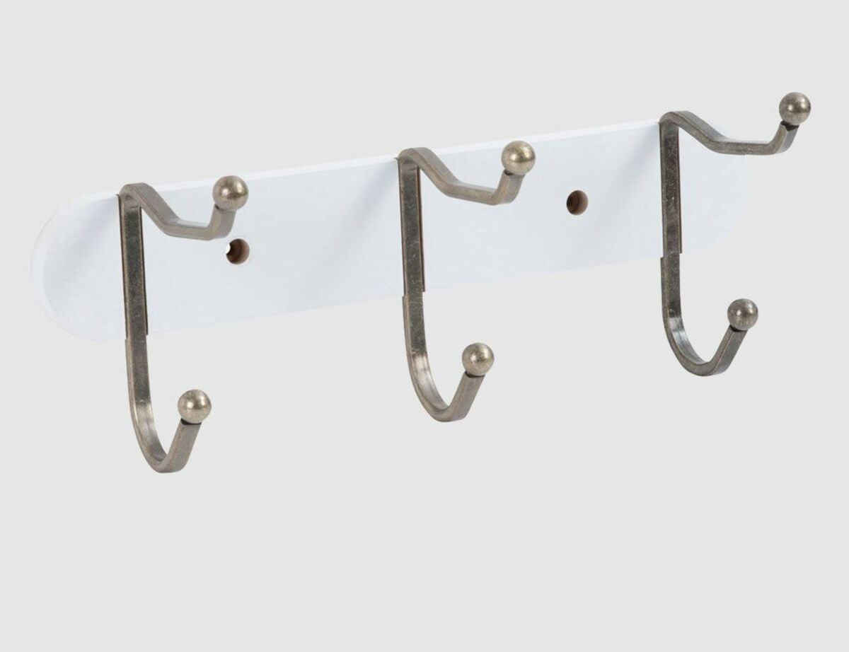 Bild 1 von Hakenleiste Weiß 3er