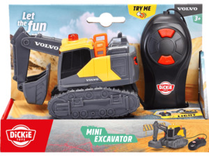 DICKIE-TOYS Mini Excavator Spielzeugbagger Mehrfarbig