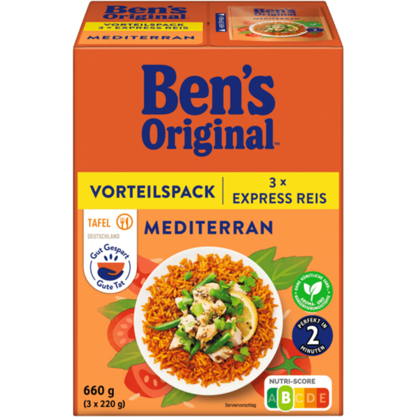 Bild 1 von Ben's Original Express Multipack Mediterran, 3er Pack