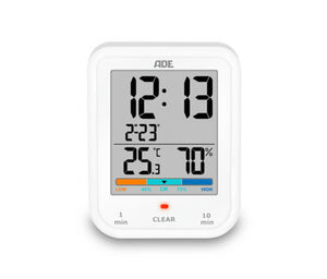 Digitale Badezimmeruhr mit Hygrometer und Thermometer
