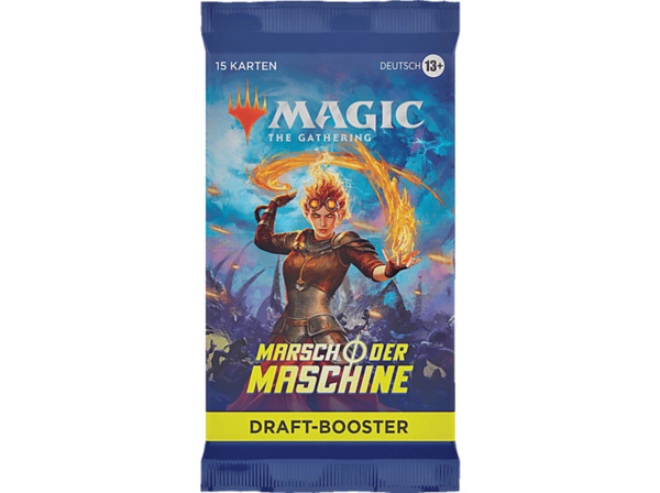 Bild 1 von WIZARDS OF THE COAST Magic The Gathering - March of the Machine Draft-Booster (Einzelartikel) Sammelkarten