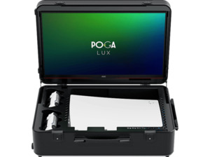 POGA Lux Black - PS5 Inlay Gamingkoffer, Schwarz