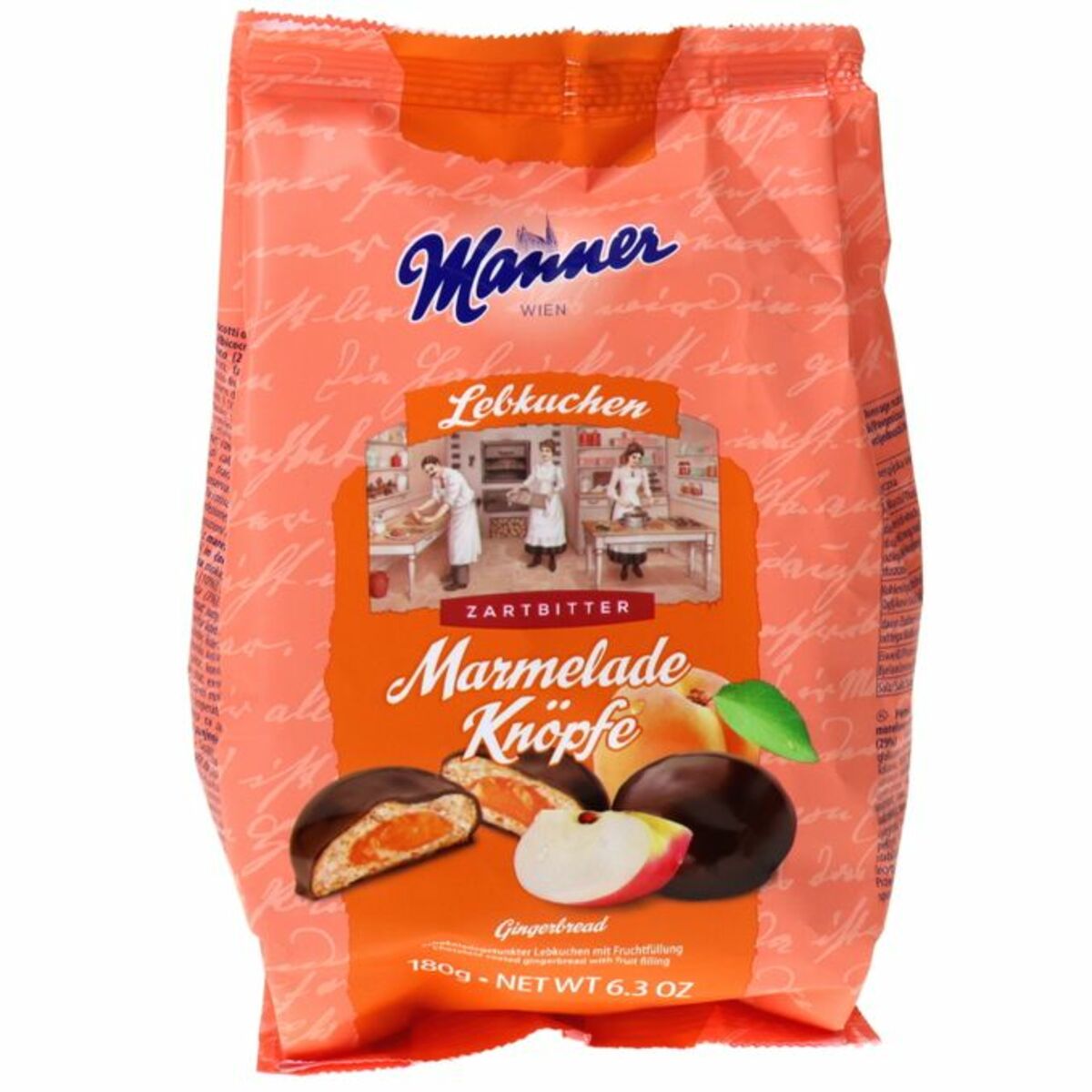 Bild 1 von Manner Lebkuchen Marmeladen Knöpfe