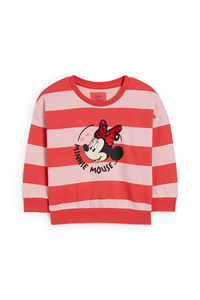 C&A Minnie Maus-Sweatshirt-gestreift, Rot, Größe: 92