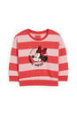 Bild 1 von C&A Minnie Maus-Sweatshirt-gestreift, Rot, Größe: 92