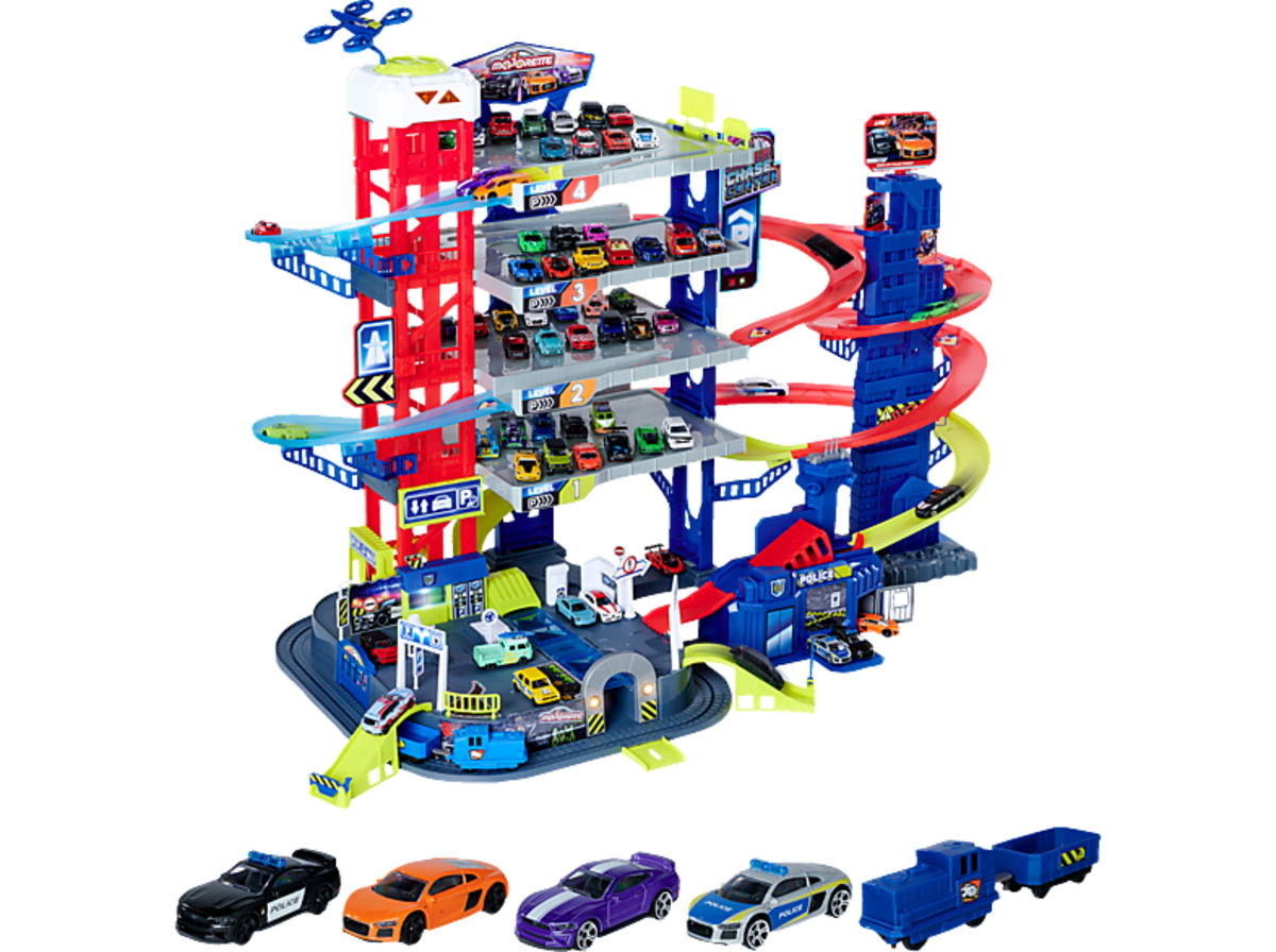 Bild 1 von MAJORETTE Majorette Super Chase Center Spielstation Mehrfarbig