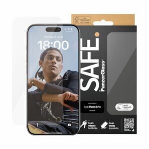 SAFE. by PanzerGlass™ Displayschutz iPhone 15 Pro Ultra-Wide Fit