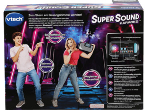 VTECH SuperSound Karaoke Musikspielzeug, Mehrfarbig