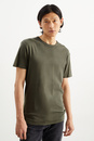 Bild 1 von C&A T-Shirt-Feinripp, Grün, Größe: S