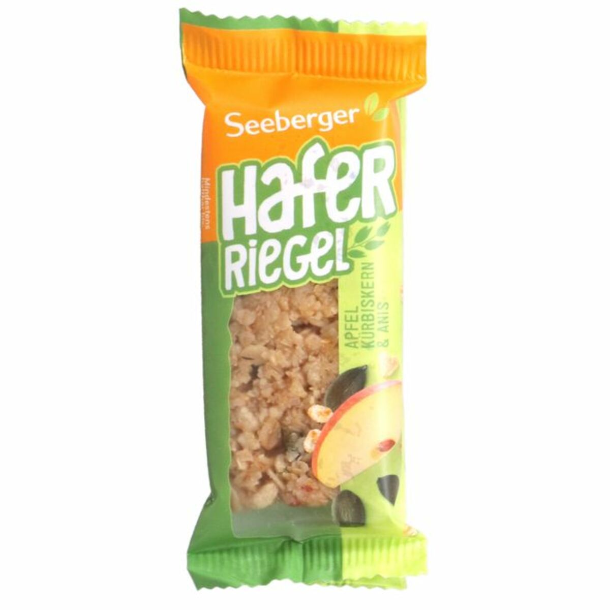 Bild 1 von Seeberger Haferriegel Kürbiskerne, Apfel und Anis