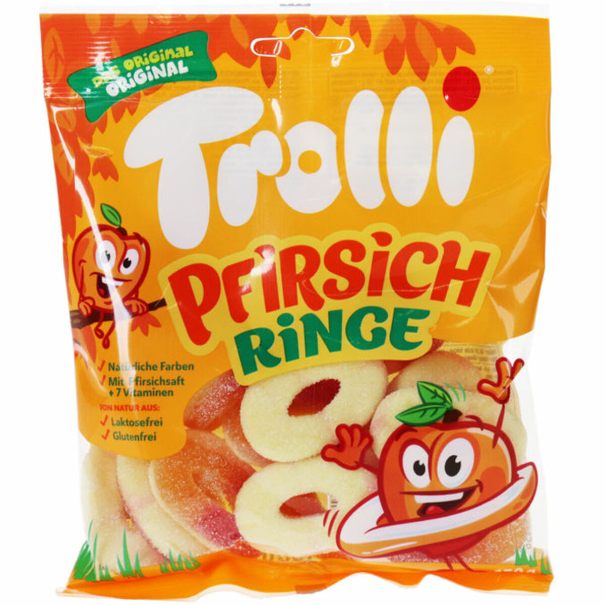 Bild 1 von Trolli Pfirsichringe