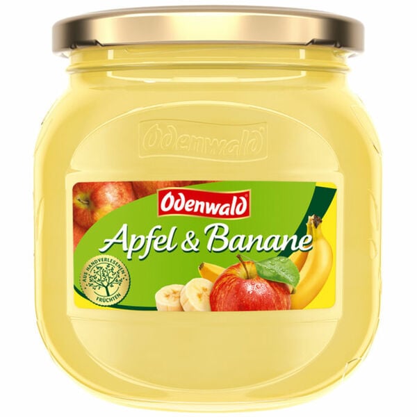 Bild 1 von Odenwald Fruchtmus Apfel & Banane (großes Glas)