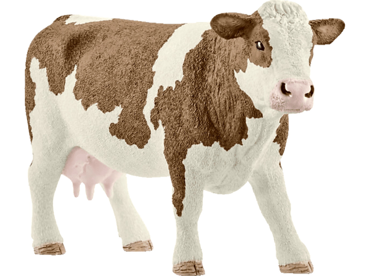 Bild 1 von SCHLEICH Fleckvieh-Kuh Spielfigur Mehrfarbig
