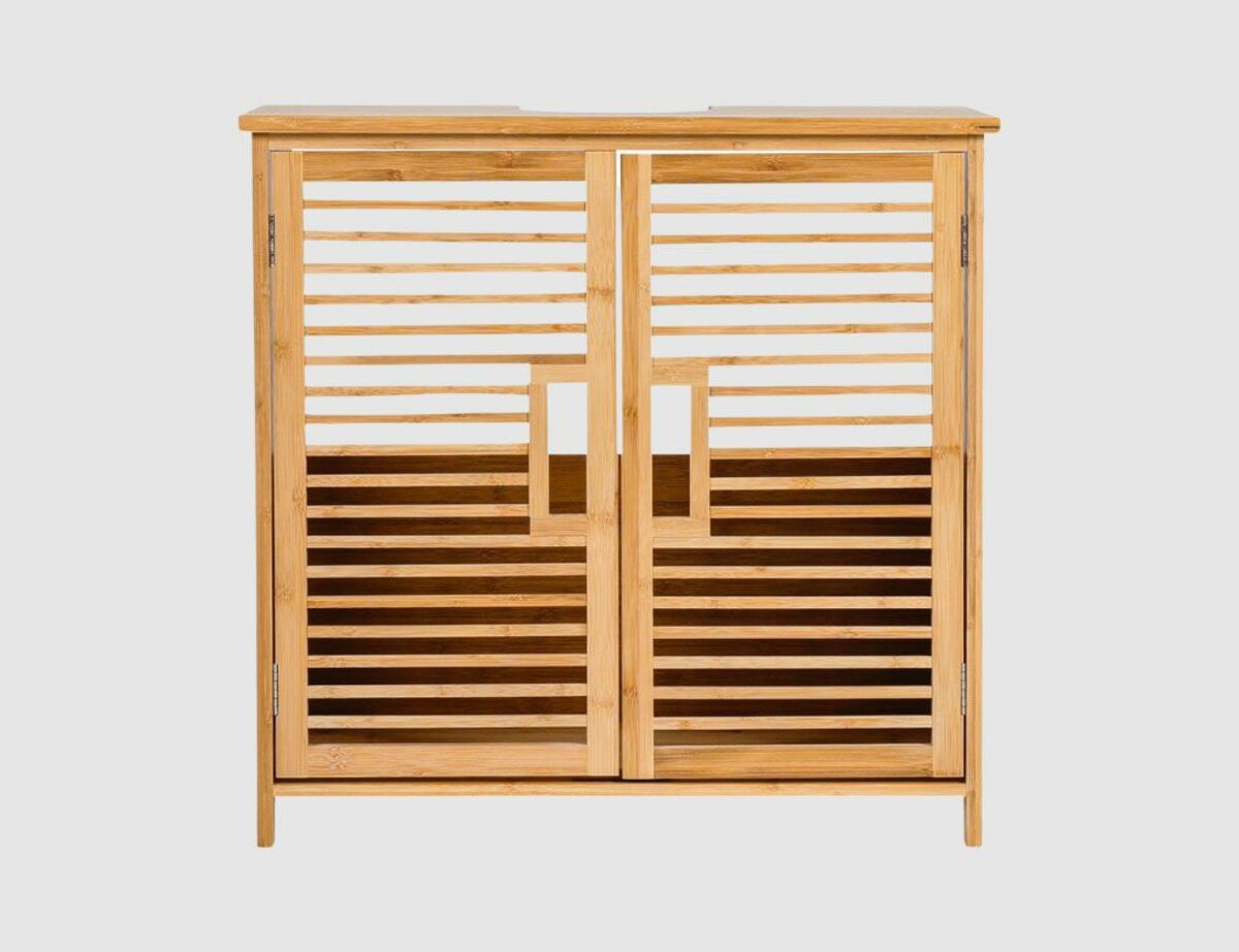 Bild 3 von Waschbeckenunterschrank Bambus