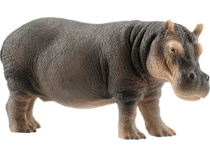 SCHLEICH Flusspferd Spielfiguren Mehrfarbig