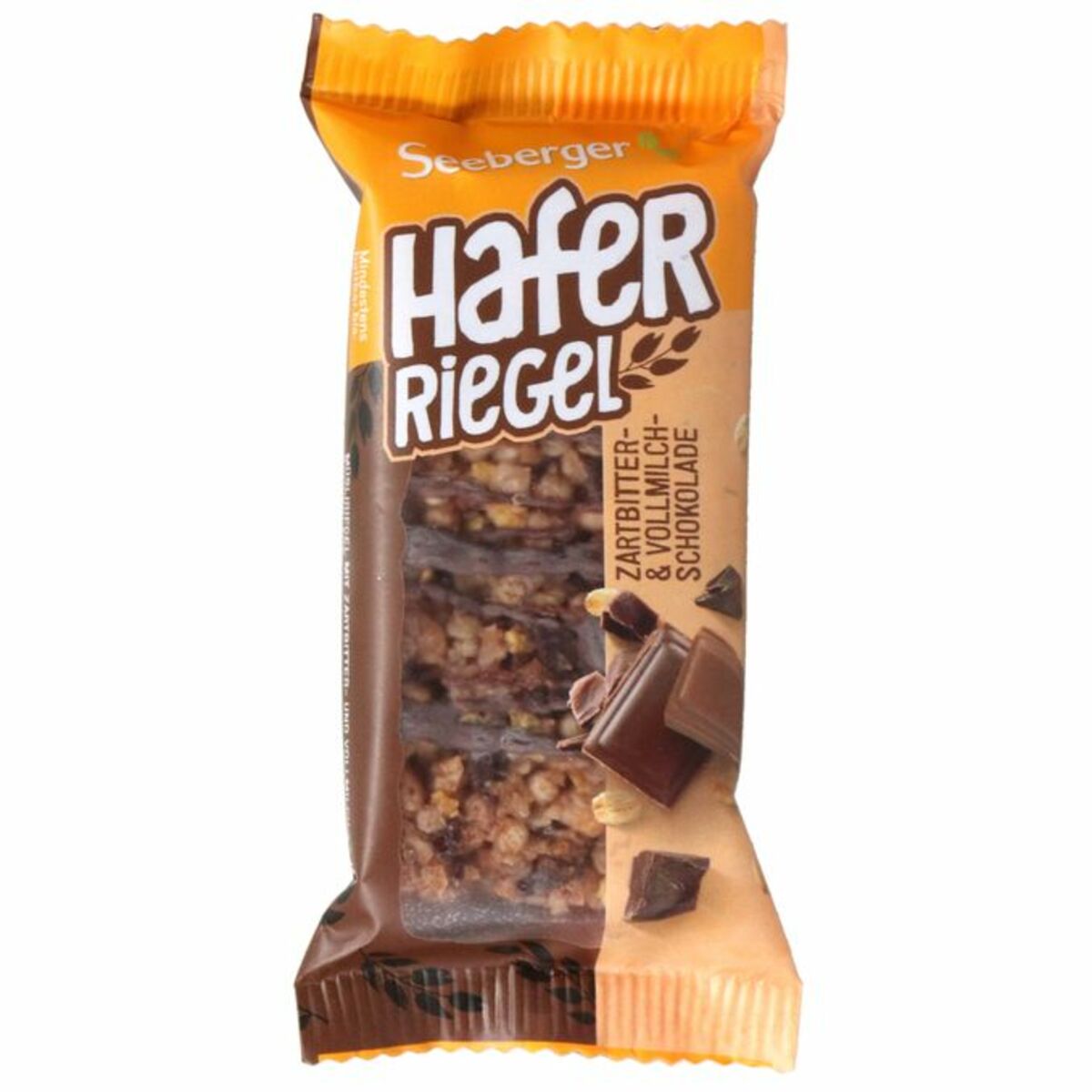 Bild 1 von Seeberger Haferriegel Zartbitter- und Vollmilchschokolade