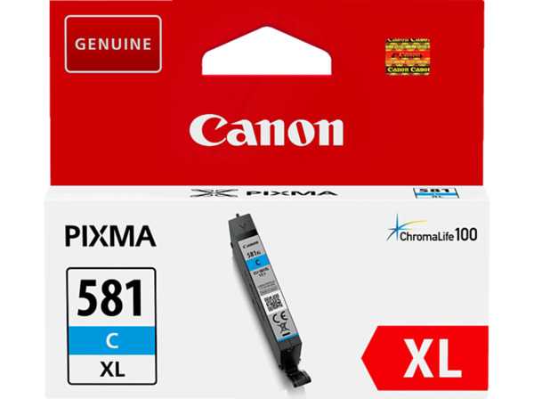 Bild 1 von CANON CLI-581C XL Tintenpatrone Cyan (2049C001AA)