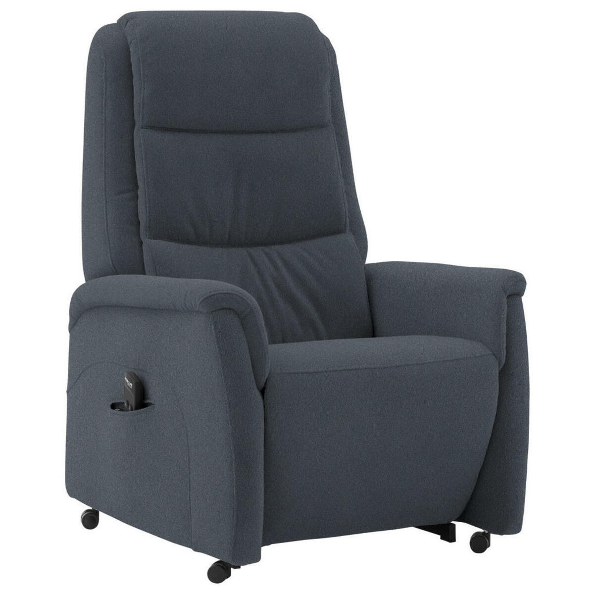 Bild 1 von Livetastic Fernsehsessel Valdera, Dunkelblau, Textil, Uni, 70x107x88 cm, Goldenes M, Lederauswahl, Stoffauswahl, Relaxfunktion, Aufstehhilfe, Wohnzimmer, Sessel, Fernsehsessel