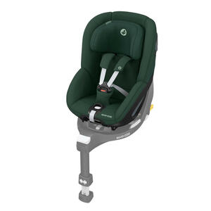 Maxi-Cosi Reboarder-Kindersitz Pearl 360, Dunkelgrün, Textil, 43x49.8x67.4 cm, ECE R 129 i-Size, 5-Punkt-Gurtsystem, abnehmbarer und waschbarer Bezug, höhenverstellbare Kopfstütze, integriertes Gu