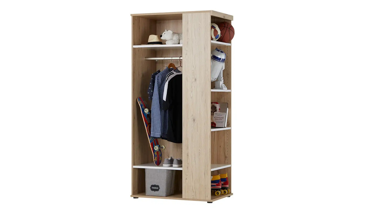 Bild 3 von PAIDI Basis-Funktionsschrank Fionn Längsseite mit Kleiderstange links