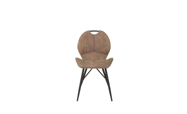 Bild 4 von Polsterstuhl 2er-Set Vintage Schlamm