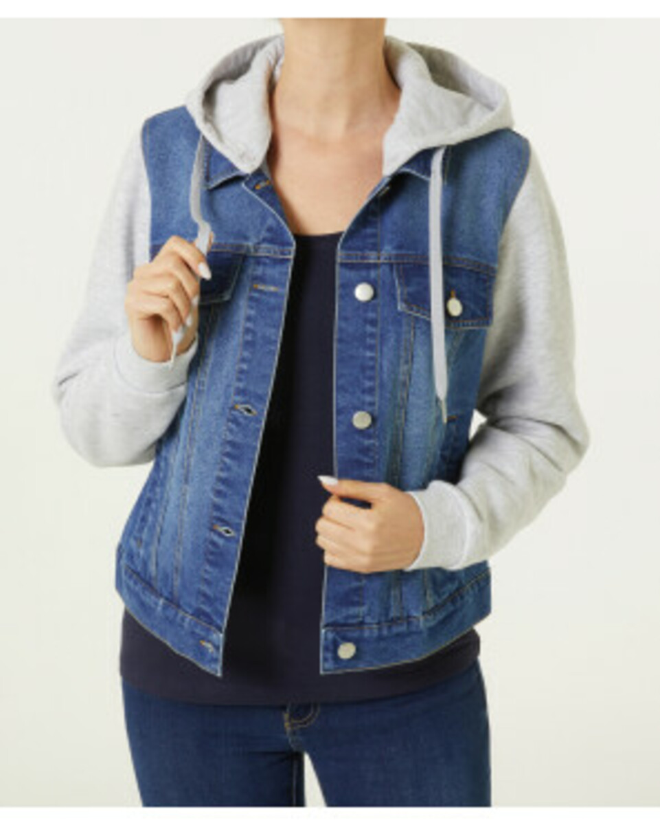 Bild 1 von Jeansjacke
       
      Janina abnehmbare Kapuze
   
      jeansblau hell