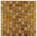 Bild 1 von Mosaik Glas & Stein Inka Gold Relief 30 cm x 30 cm