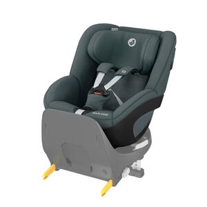 Maxi-Cosi Reboarder-Kindersitz Pearl 360, Dunkelgrau, Textil, 43x49.8x67.4 cm, ECE R 129 i-Size, höhenverstellbare Kopfstütze, integriertes Gurtsystem, Seitenaufprallschutz, verstellbare Sitz- und