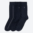 Bild 1 von Herren-Socken mit Muster, 3er-Pack