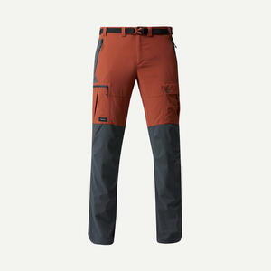 Trekkinghose Herren robust - MT500 orange Braun|grau