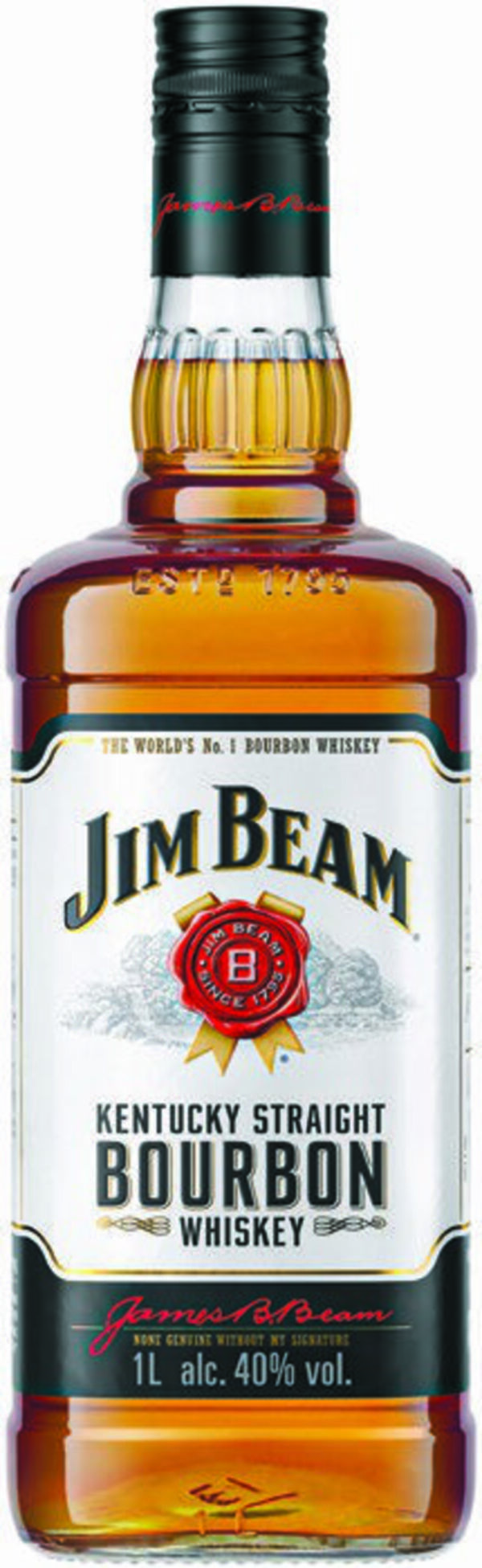 Bild 1 von Jim Beam Bourbon Whiskey XL 1 Liter