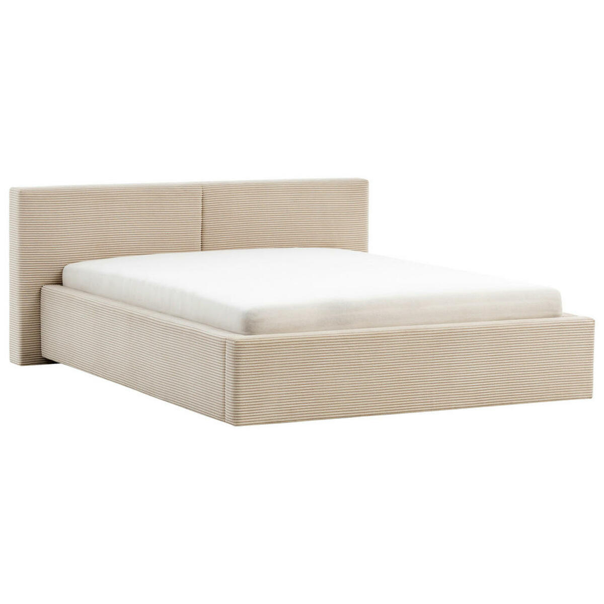 Bild 1 von Boxxx Polsterbett, Beige, Holz, Birke, Buche, vollmassiv, 140x200 cm, Reach, Stoffauswahl, in verschiedenen Größen erhältlich,individuelle Liegehärteeinstellung, Schlafzimmer, Betten, Polsterbett