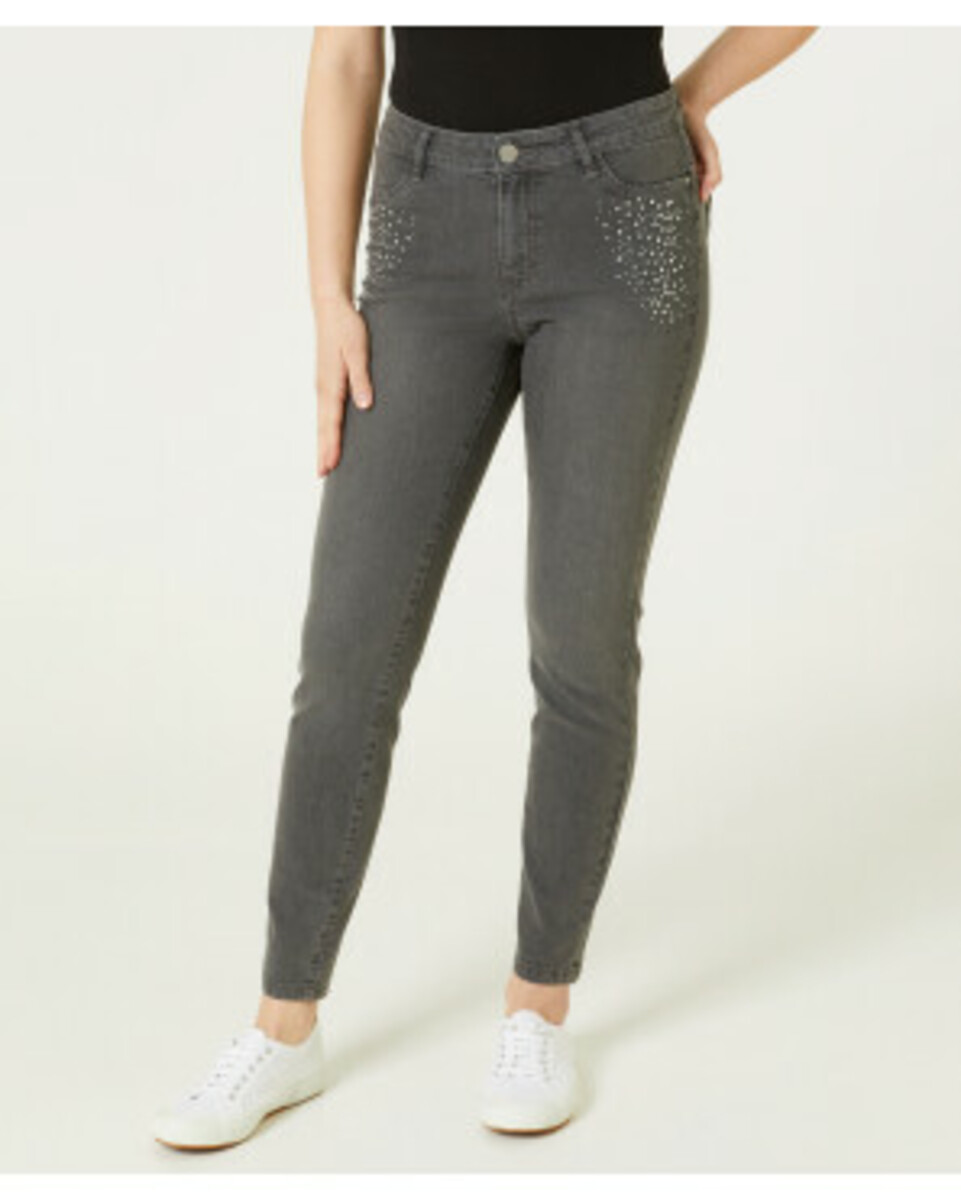 Bild 1 von Jeans
       
      Janina Slim-fit
   
      Denim light grey