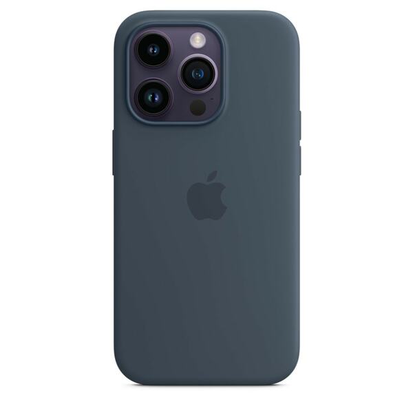 Bild 1 von iPhone 14 Pro Silikon Case mit MagSafe - Sturmblau Handyhülle