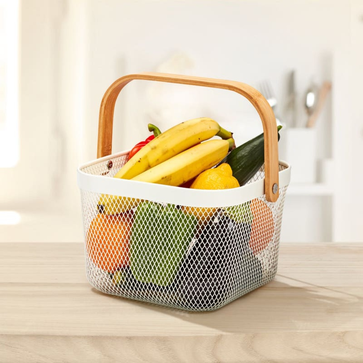 Bild 1 von Aufbewahrungskorb mit Henkel, ca. 25x24x18cm