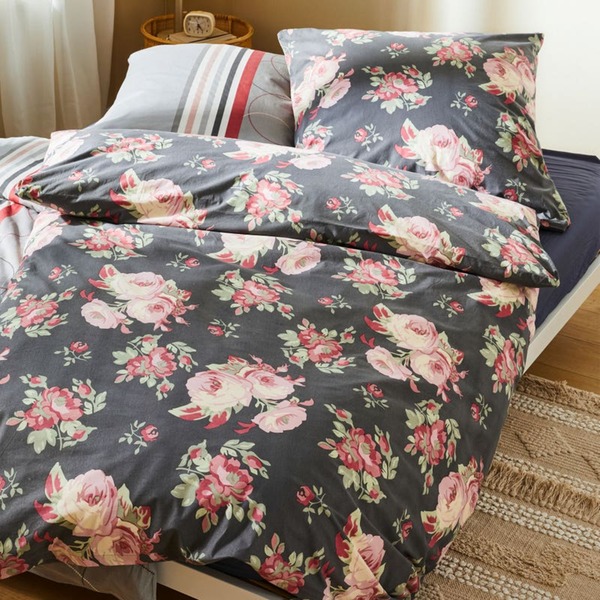 Bild 1 von Baumwoll-Bettwäsche mit Rosen-Muster