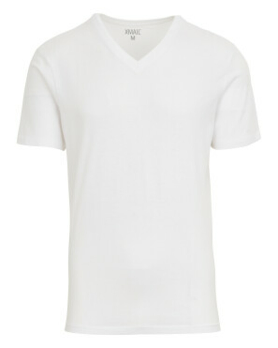 Bild 1 von Weißes T-Shirt
       
      X-Mail V-Ausschnitt
   
      weiß