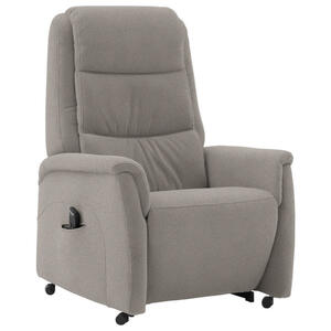 Livetastic Fernsehsessel Valdera, Graubraun, Textil, Uni, 70x107x88 cm, Goldenes M, Lederauswahl, Stoffauswahl, Relaxfunktion, Aufstehhilfe, Wohnzimmer, Sessel, Fernsehsessel