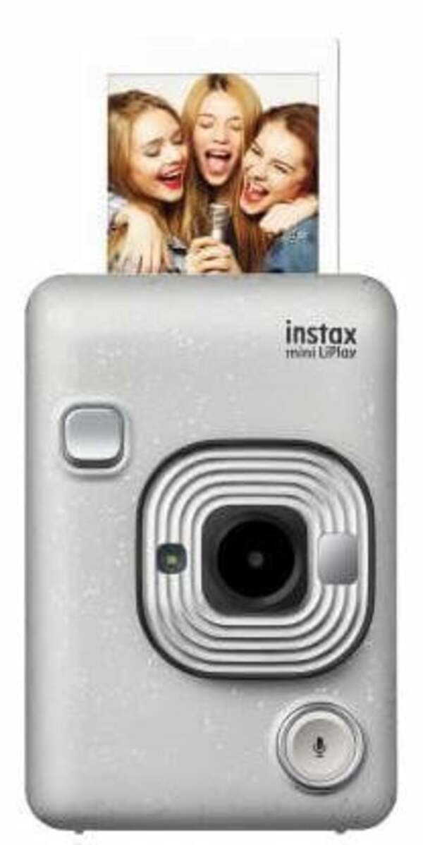 Bild 1 von instax mini LiPlay Sofortbildkamera, Stone White