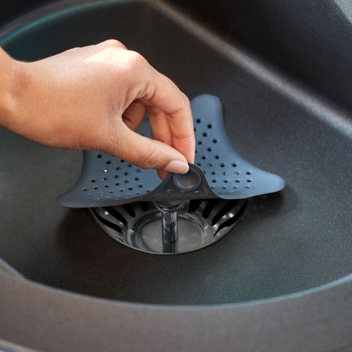 Bild 1 von Abfluss-Sieb "Seestern", ca. 16x16x2cm