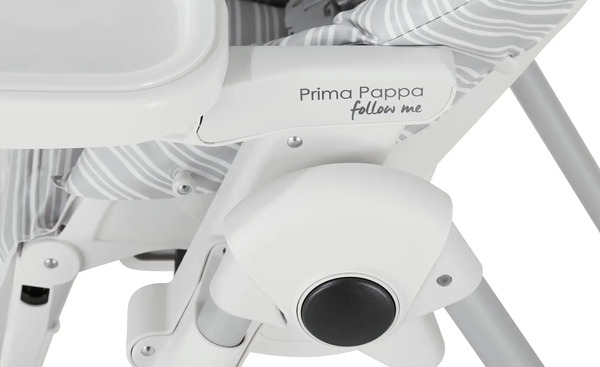 Bild 4 von Peg Perego Hochstuhl Prima Pappa Follow me Linear Grey (Grau )