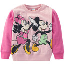 Bild 1 von Minnie Maus Sweatshirt mit Farbteiler ROSA / PINK
