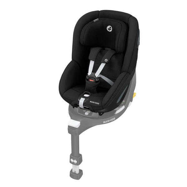 Bild 1 von Maxi-Cosi Reboarder-Kindersitz Pearl 360, Schwarz, Textil, 43x49.8x67.4 cm, ECE R 129 i-Size, 5-Punkt-Gurtsystem, abnehmbarer und waschbarer Bezug, höhenverstellbare Kopfstütze, integriertes Gurtsy
