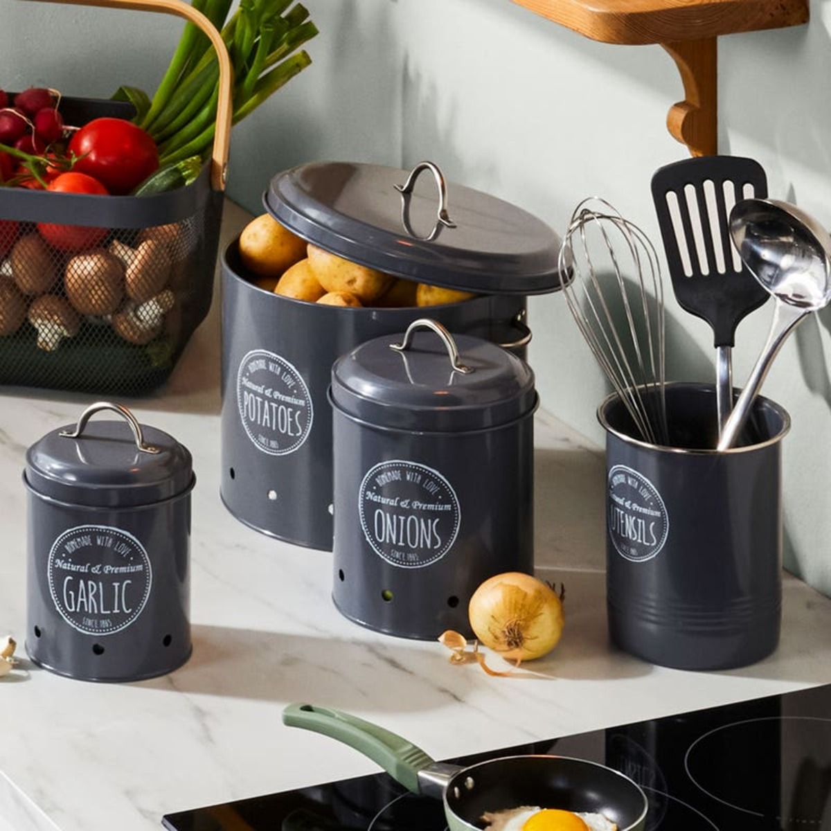 Bild 1 von Küchen-Aufbewahrungsdosen, 4er-Set