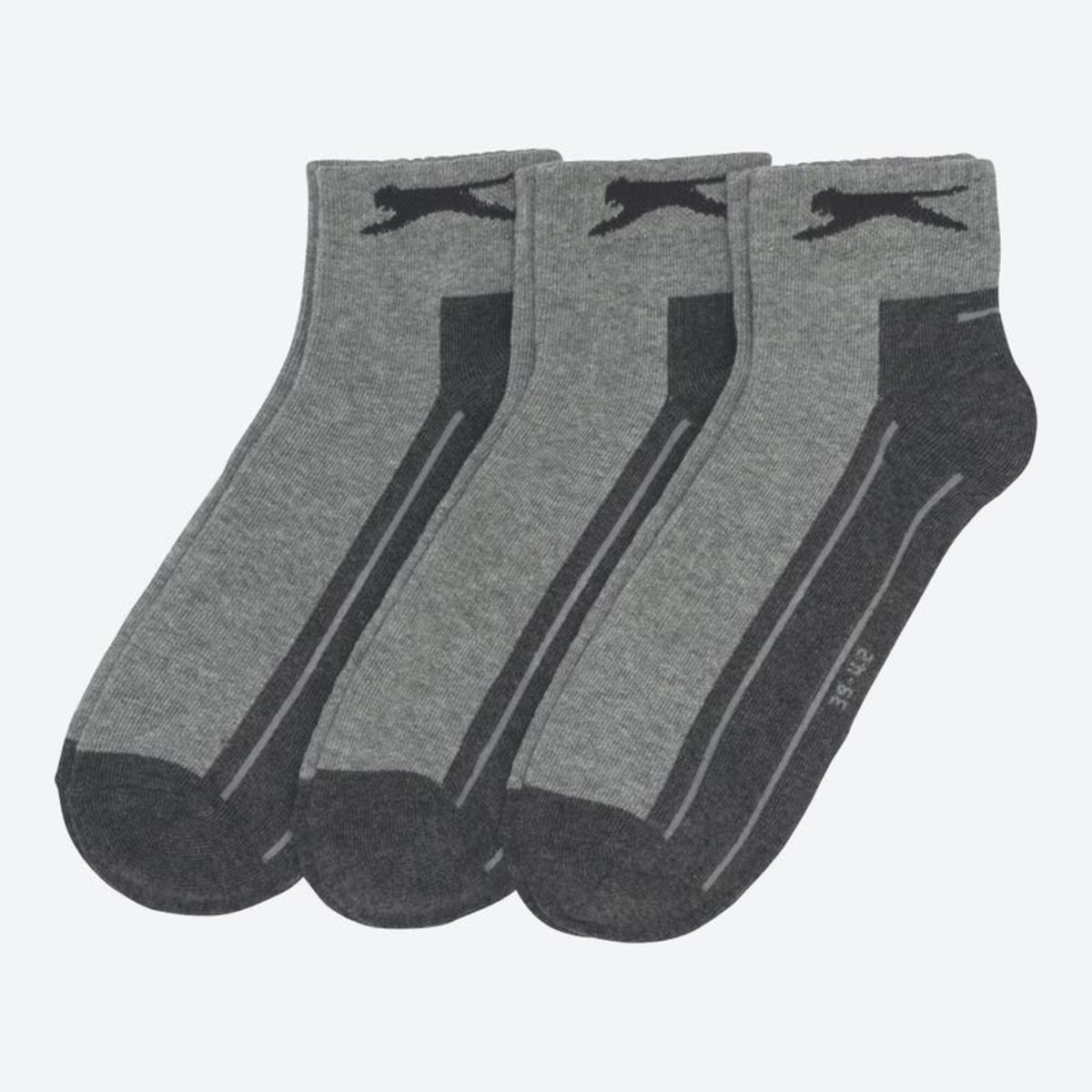 Bild 1 von Slazenger Herren-Sport-Sneaker-Socken, 3er-Pack