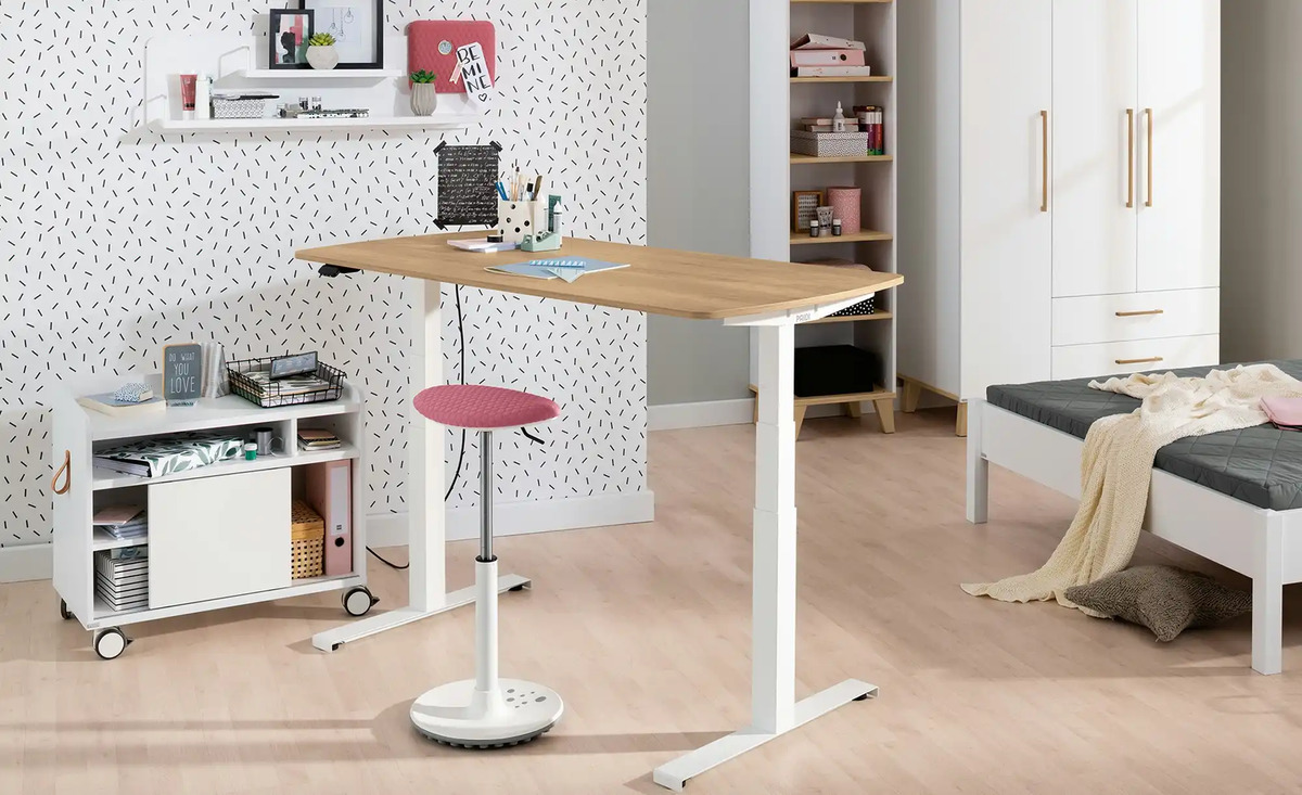 Bild 1 von PAIDI Sitz- und Stehhocker Swifty Rosa (Himbeere)