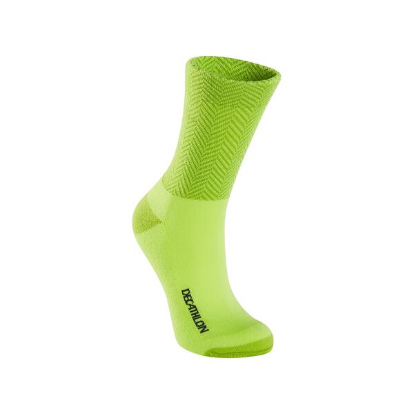 Bild 1 von FAHRRADSOCKEN 500 WINTER GELB Gelb|grün